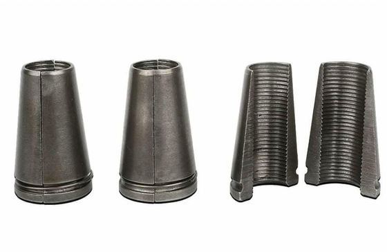 Hợp kim thép Anchorage Component Tensile Strength Post Tension Wedges cho xây dựng kỹ thuật dân dụng và