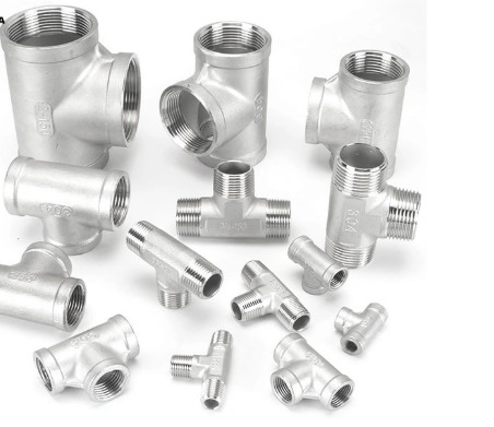 Elbow Union 304 Phụ kiện đường ống bằng thép không gỉ Đúc 90 độ Nữ ren
